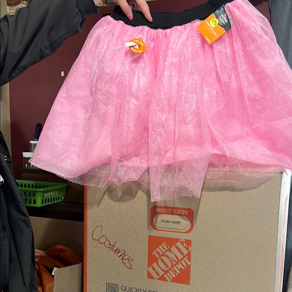 Pink Tulle Skirt